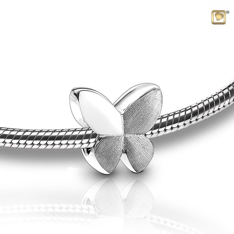 Sterling Silver Butterfly Bracelet Charm